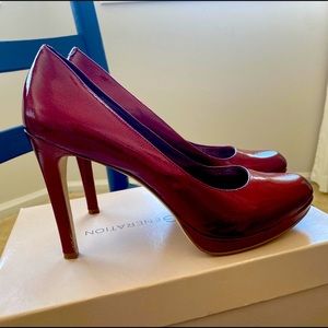 9.5 BCBG Generation Red Heels BG-Tinas Valentines